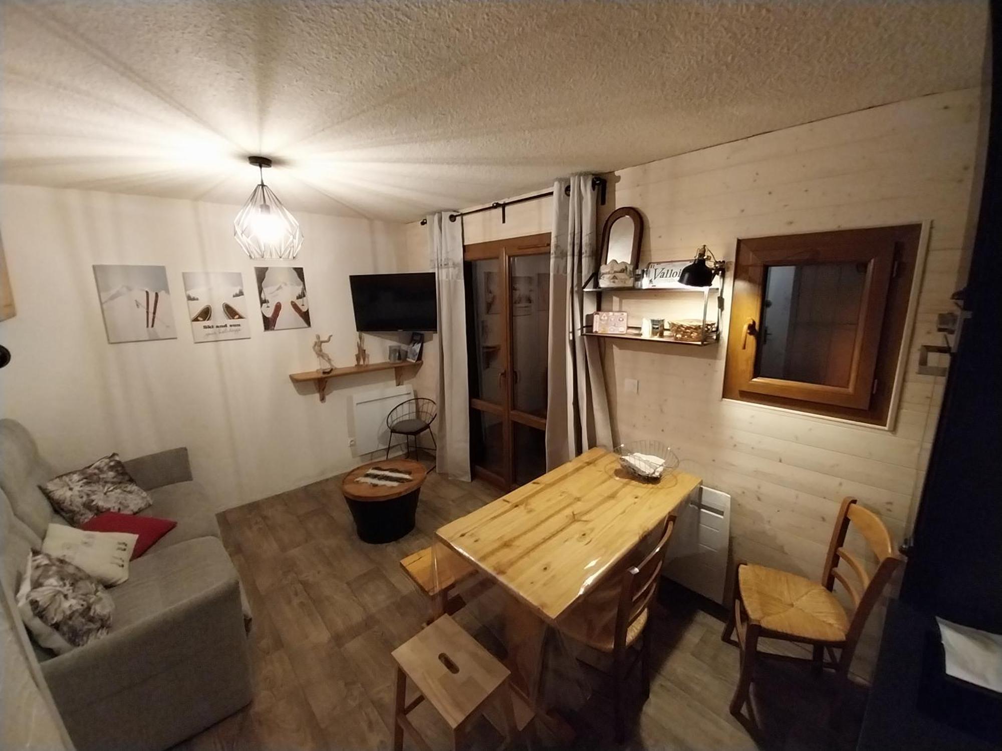 Апартаменты Valloire, Studio 22M2, Tout A Pied, Remontees Mecaniques A 100M Экстерьер фото